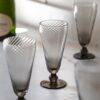 Swirl Flute Glass 4pk