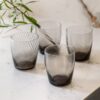 Swirl Tumbler Glass 4pk