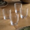 Swirl Tumbler Glass 4pk