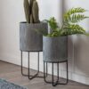 Eda Metal Planter Set of 2