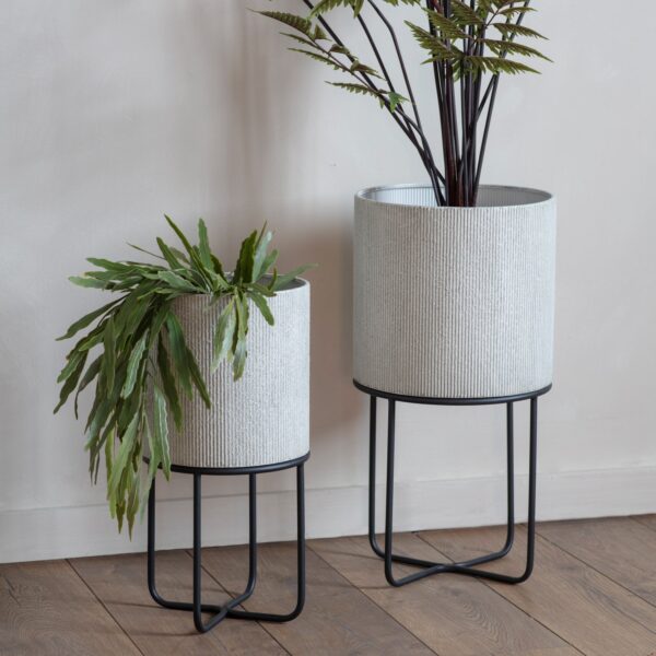 Eda Metal Planter Set of 2