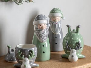 Reindeer Pot with Lid