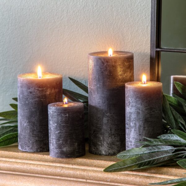 Pillar Candle Rustic