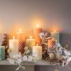 Vanilla Pillar Candle Twist