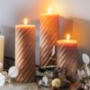 Vanilla Pillar Candle Twist
