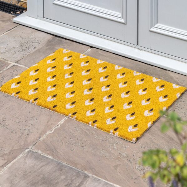 Ikat Coir Doormat