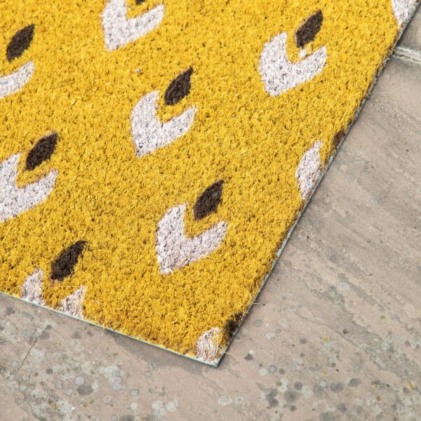 Ikat Coir Doormat