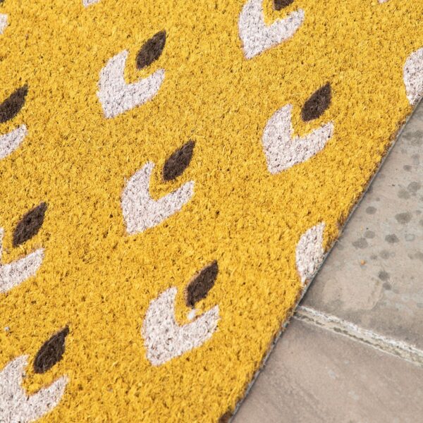 Ikat Coir Doormat