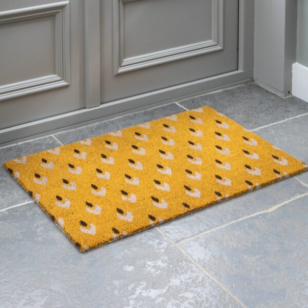 Ikat Coir Doormat