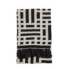 Meton Knitted Tassel Throw