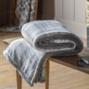 DF-GAL-5059413960451-1 Tartan Sherpa Throw