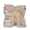 DF-GAL-5059413960468-1 Tartan Sherpa Throw