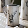 Stag Pitcher Vase
