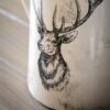 Stag Pitcher Vase