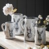 Stag Pitcher Vase