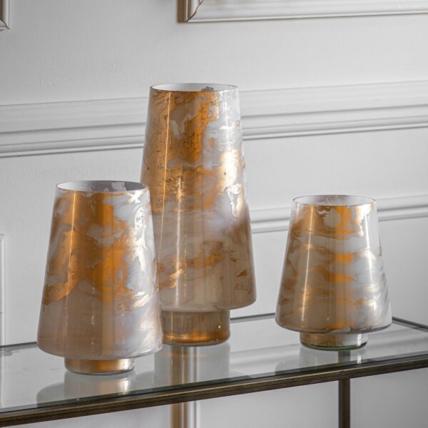 DF-GAL-5059413998973-1 Marbled Hurricane Candle Holder