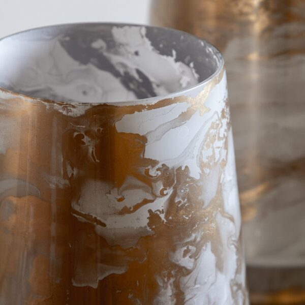 DF-GAL-5059413998980-1 Marbled Hurricane Candle Holder