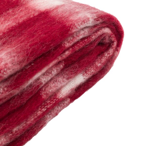 Heritage Check Faux Mohair Throw