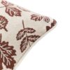 Autumn Leaf Chenille Cushion