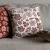 Autumn Leaf Chenille Cushion