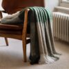 Heritage Check Faux Mohair Throw