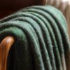 Heritage Check Faux Mohair Throw