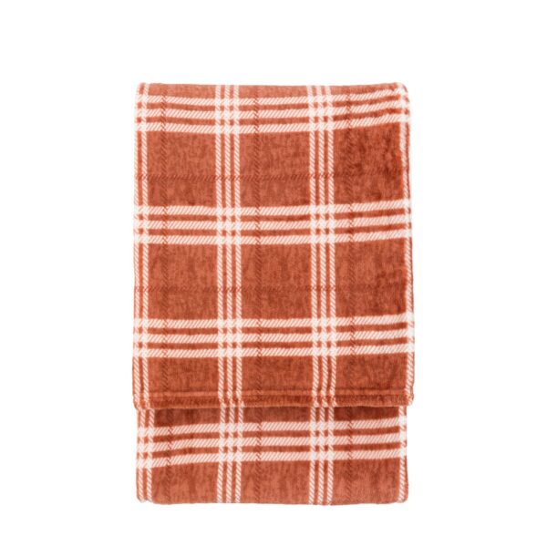 Checkmate Rolled Fleece