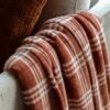 Checkmate Rolled Fleece