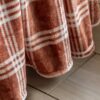 Checkmate Rolled Fleece