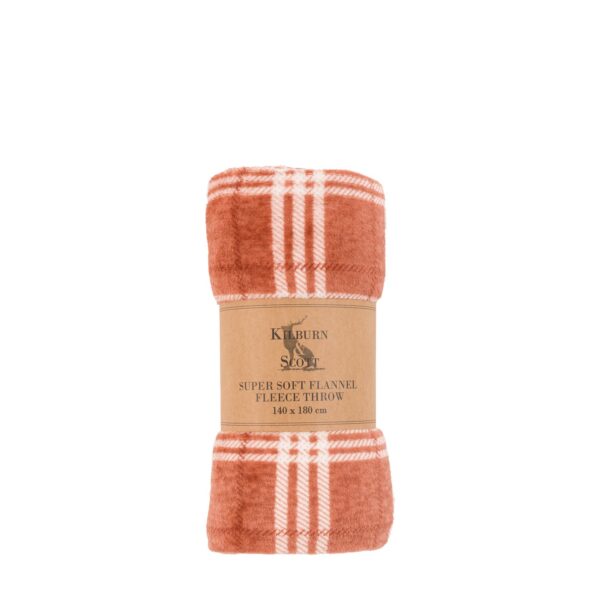 Checkmate Rolled Fleece