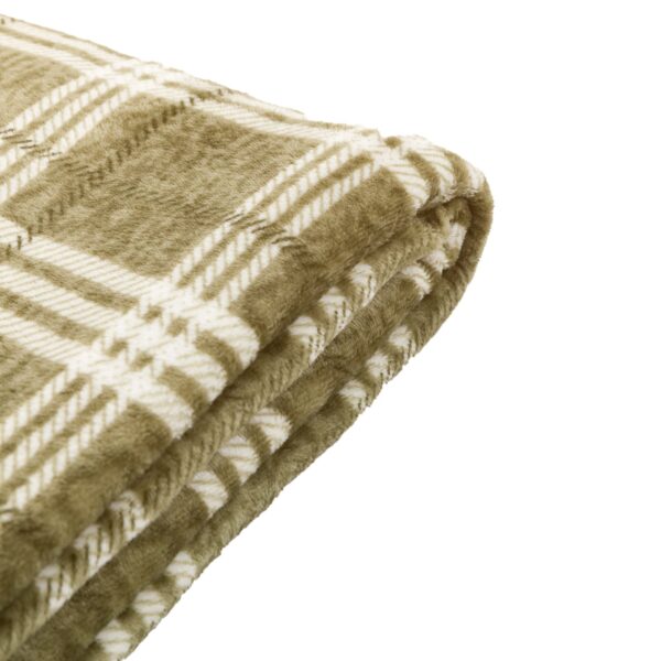 Checkmate Rolled Fleece