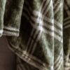 Checkmate Rolled Fleece