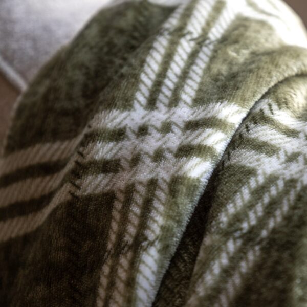 Checkmate Rolled Fleece