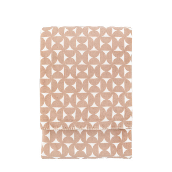 Modern Geo Flannel Throw
