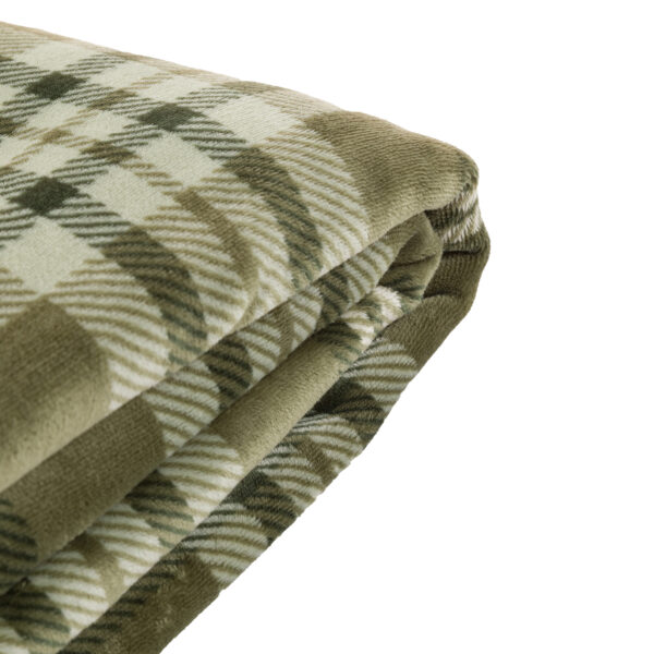 DF-GAL-5061087222179-1 Tartan Sherpa Throw