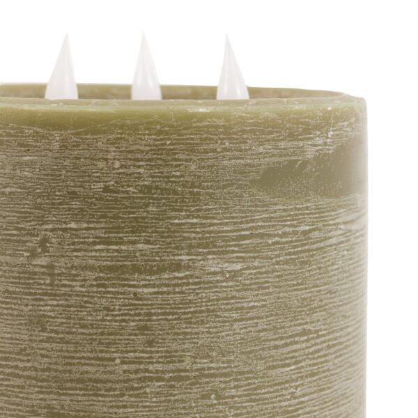 LED 3 Wick Candle