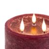 LED 3 Wick Candle