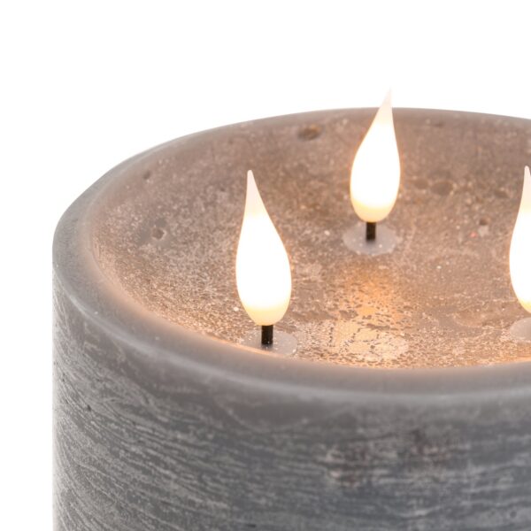LED 3 Wick Candle