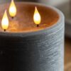 LED 3 Wick Candle