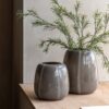 Claro Stripe Glass Vase