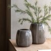 Claro Stripe Glass Vase