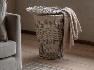 Lina Lined Laundry Basket
