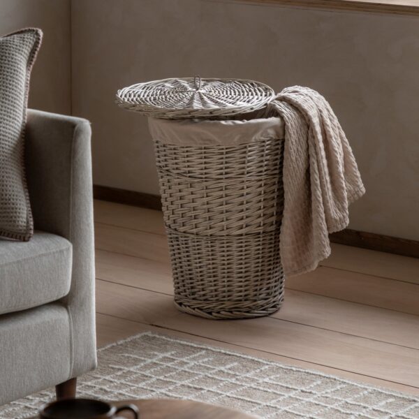 DF-GAL-5061087224036-1 Lina Lined Laundry Basket