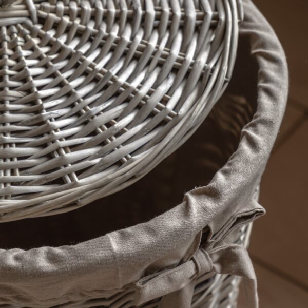 DF-GAL-5061087224036-2 Lina Lined Laundry Basket