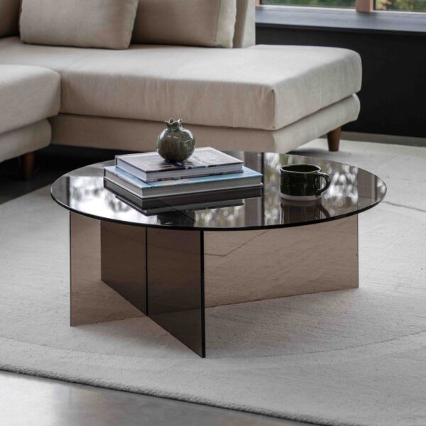 Parioli Glass Coffee Table