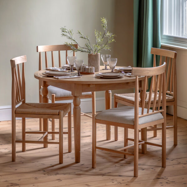 Eton Round Extending Dining Table