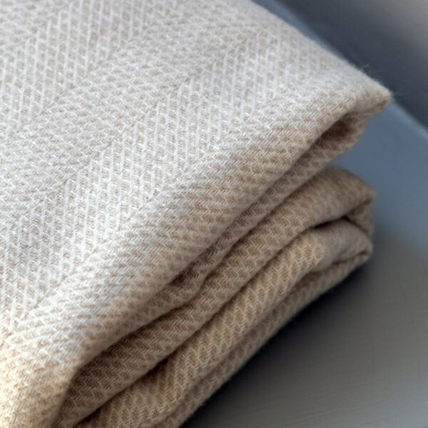 Cassis Herringbone Throw