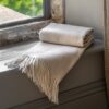 Cassis Herringbone Throw