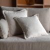 Linen Look Cushion 2pk