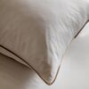 Egyptian Cotton Piped Duvet Cover Set
